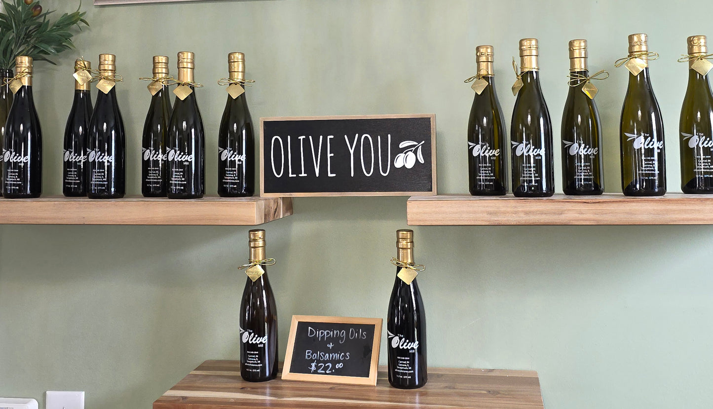 Olive mill oils and balsamics