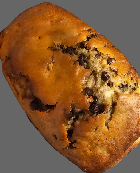 Mini Sourdough Banana bread with Chocolate Chips & Walnuts