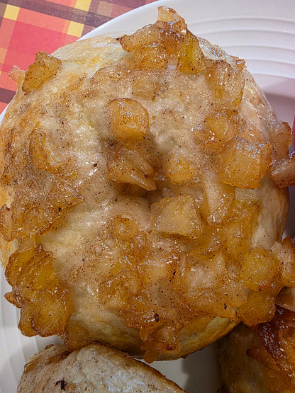 Sourdough apple cinnamon bagels